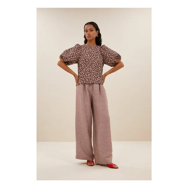 Jet-Bluse | Leopard