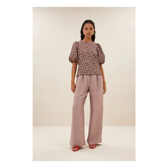 Jet-Bluse | Leopard