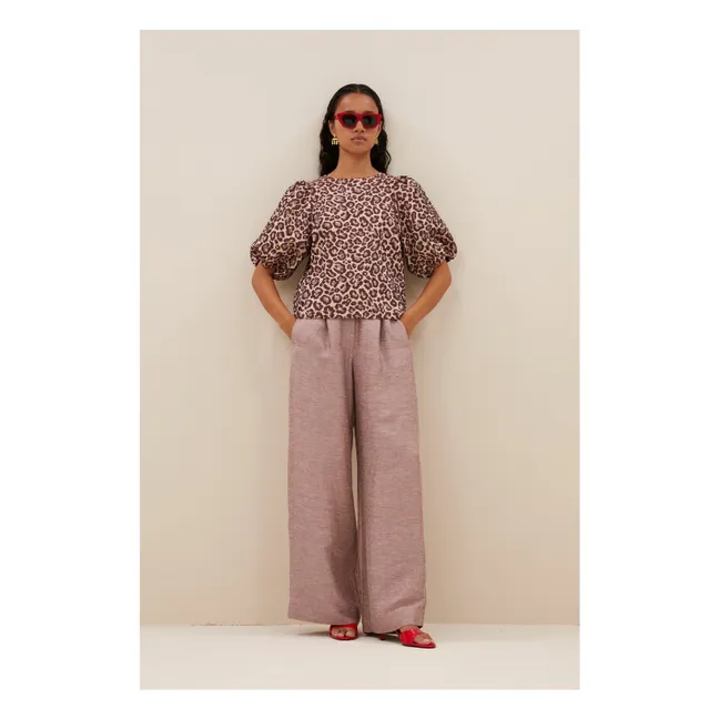 Jet-Bluse | Leopard
