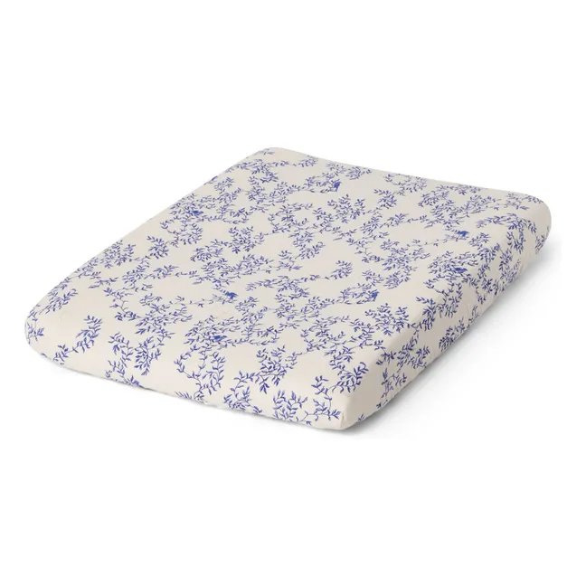 Wickelauflagenbezug Jardim | Kobalt