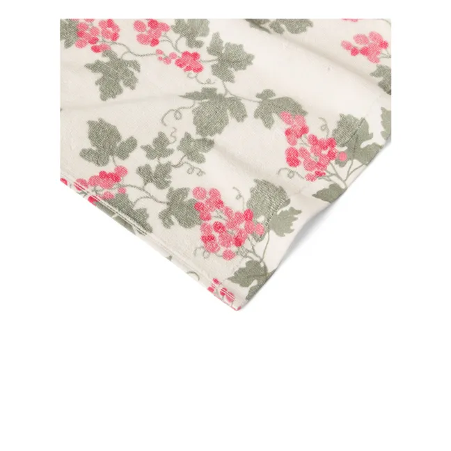 Lenzuolo da bagno rosa uva