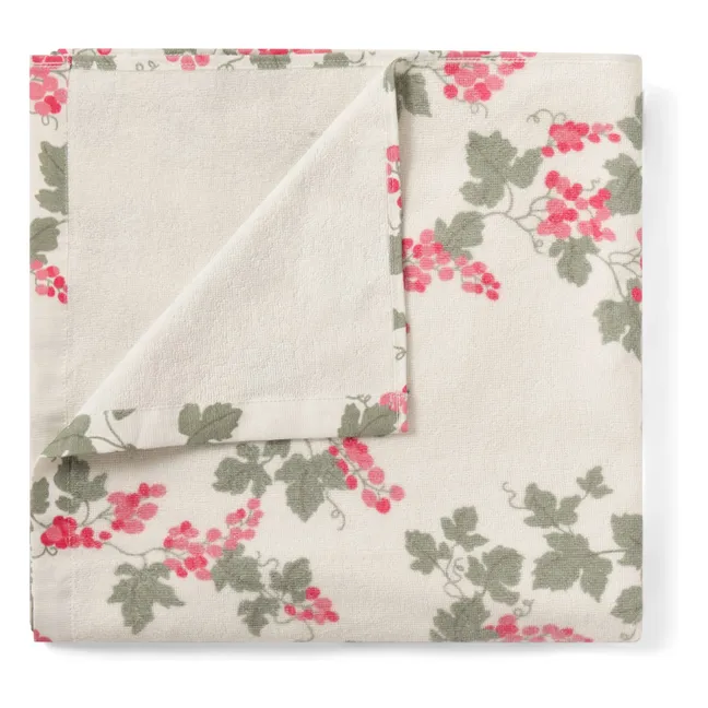 Grapes Pink bath towel
