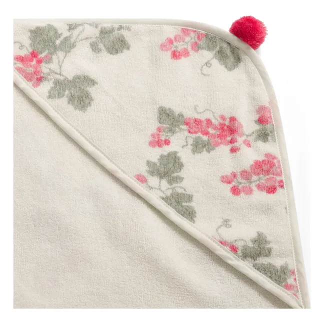 Grapes Pink bath cape