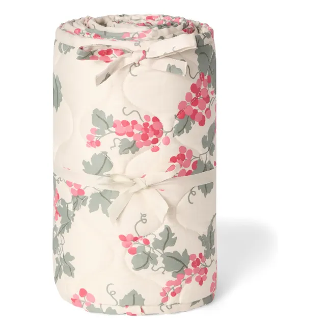 Grapes Pink bumper pad