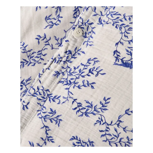 Juego de cama Jardim | Cobalto