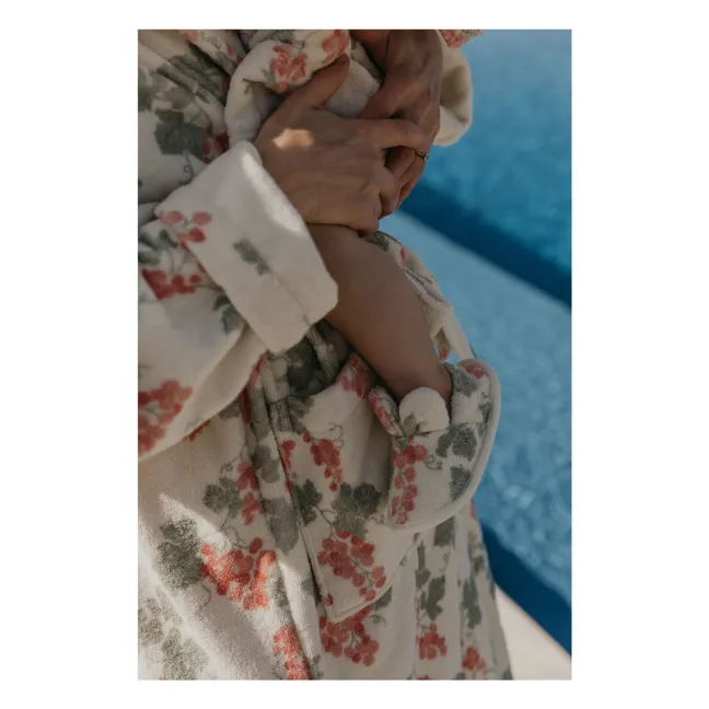 Albornoz infantil Grapes Pink