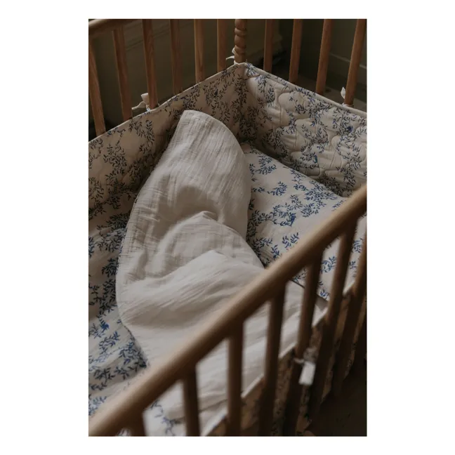 Bettumrandung Jardim | Kobalt
