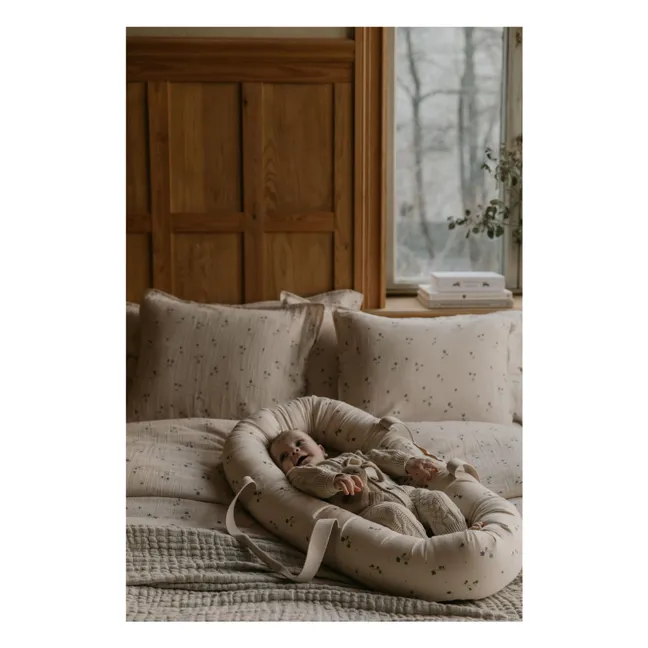 Comforter cover Viola in cotton muslin