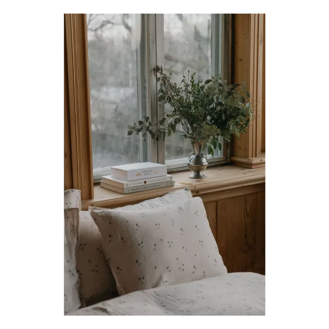 Comforter cover Viola in cotton muslin