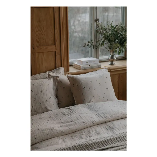 Comforter cover Viola in cotton muslin