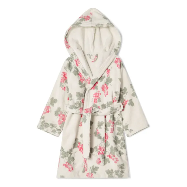 Grapes Pink children's bathrobe