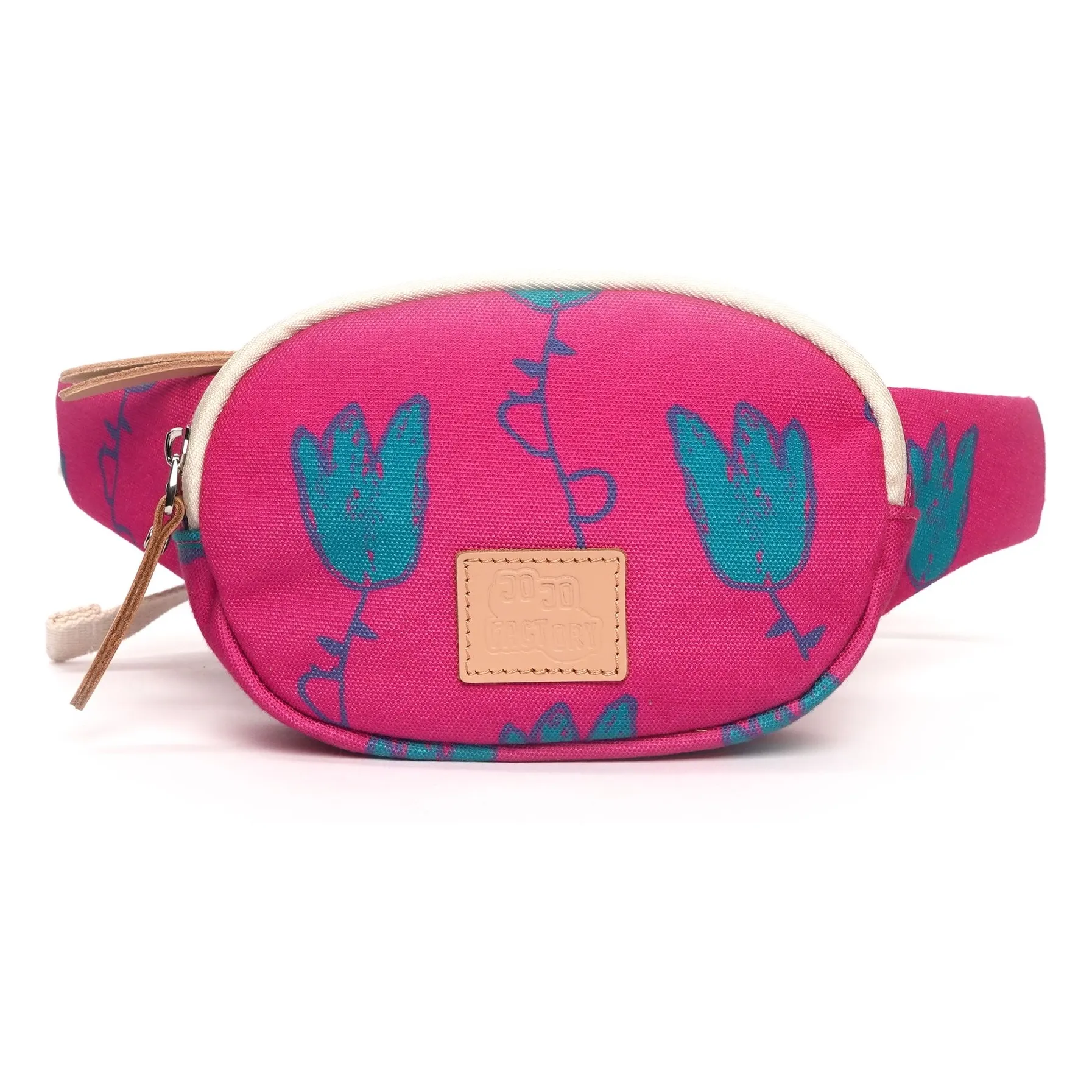 Jojo Factory Fuchsia Tulip Banana Bag