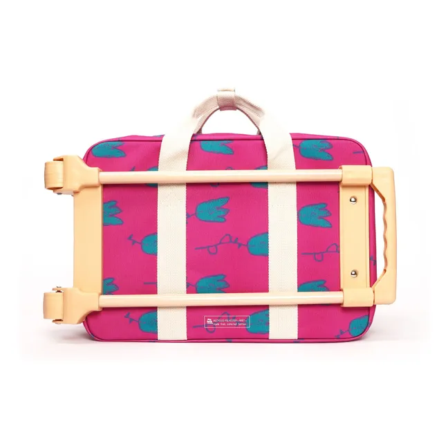 Valigia per bambini Tulipano | Fuscia