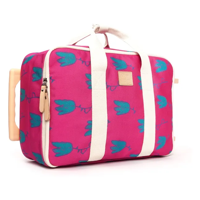 Valigia per bambini Tulipano | Fuscia