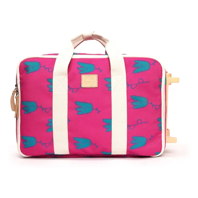 Valigia per bambini Tulipano | Fuscia