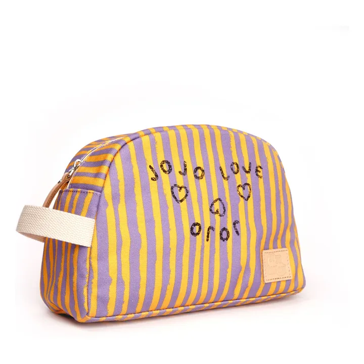 Stripe Toiletry Bag | Orange- Product image n°1