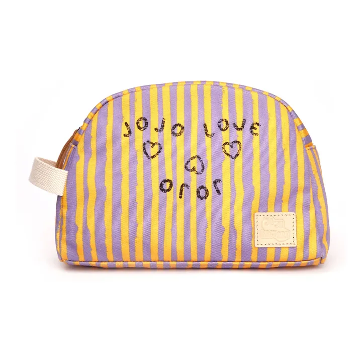 Stripe Toiletry Bag | Orange- Product image n°0
