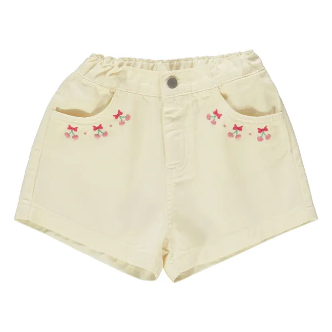 Short Denim | Beige