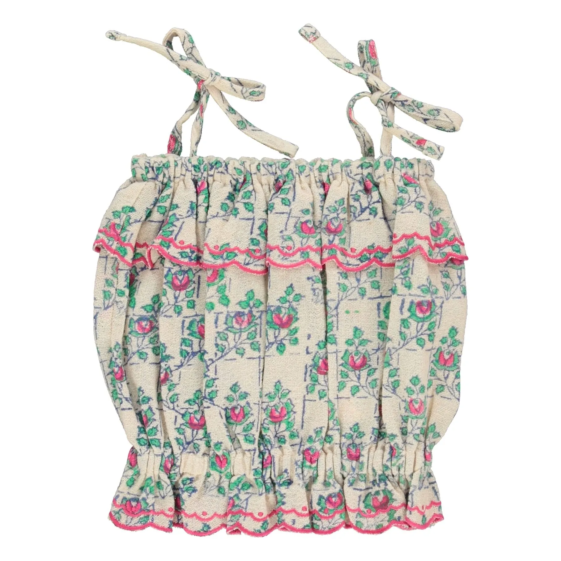 Bebe Organic Beige Rosella Strapless Top
