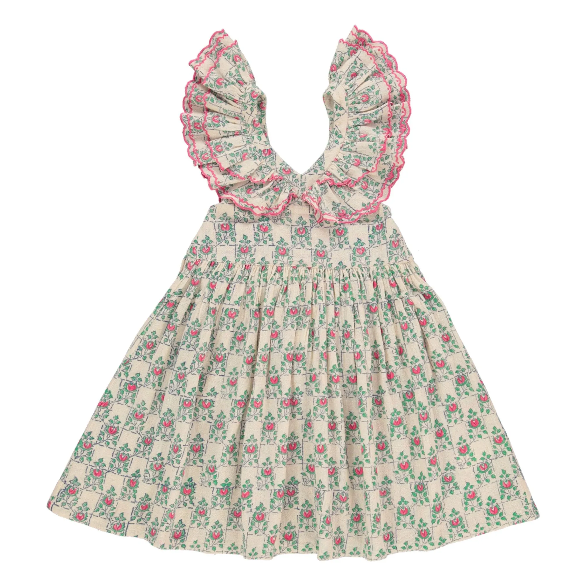 Bebe Organic Beige Rosella Dress