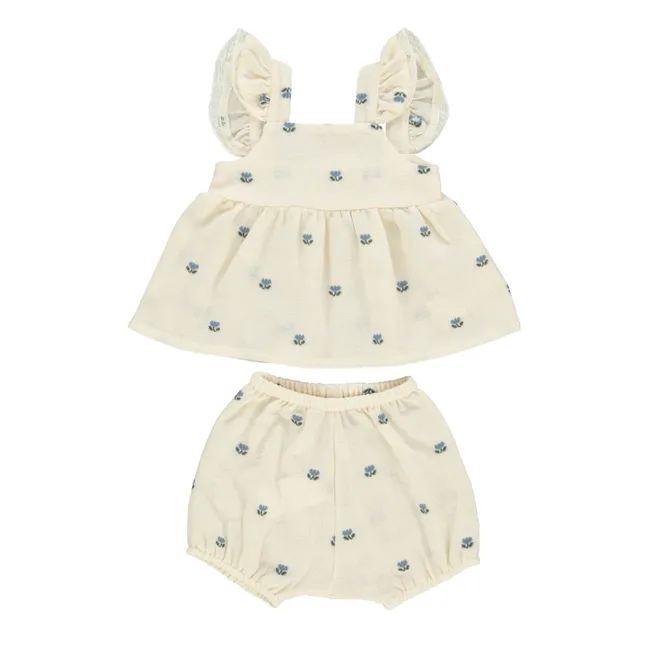 Set di tulipani jacquard | Beige