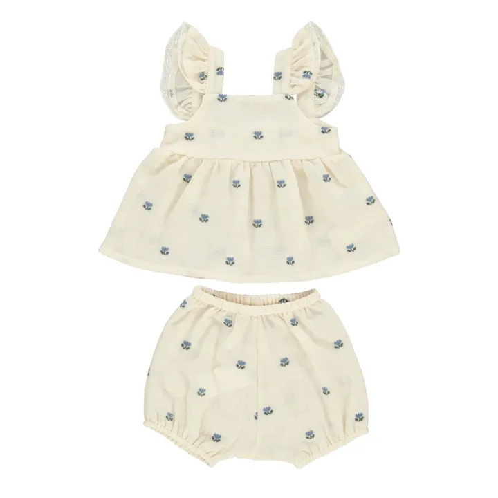 Jacquard Tulip Set | Beige- Product image n°0