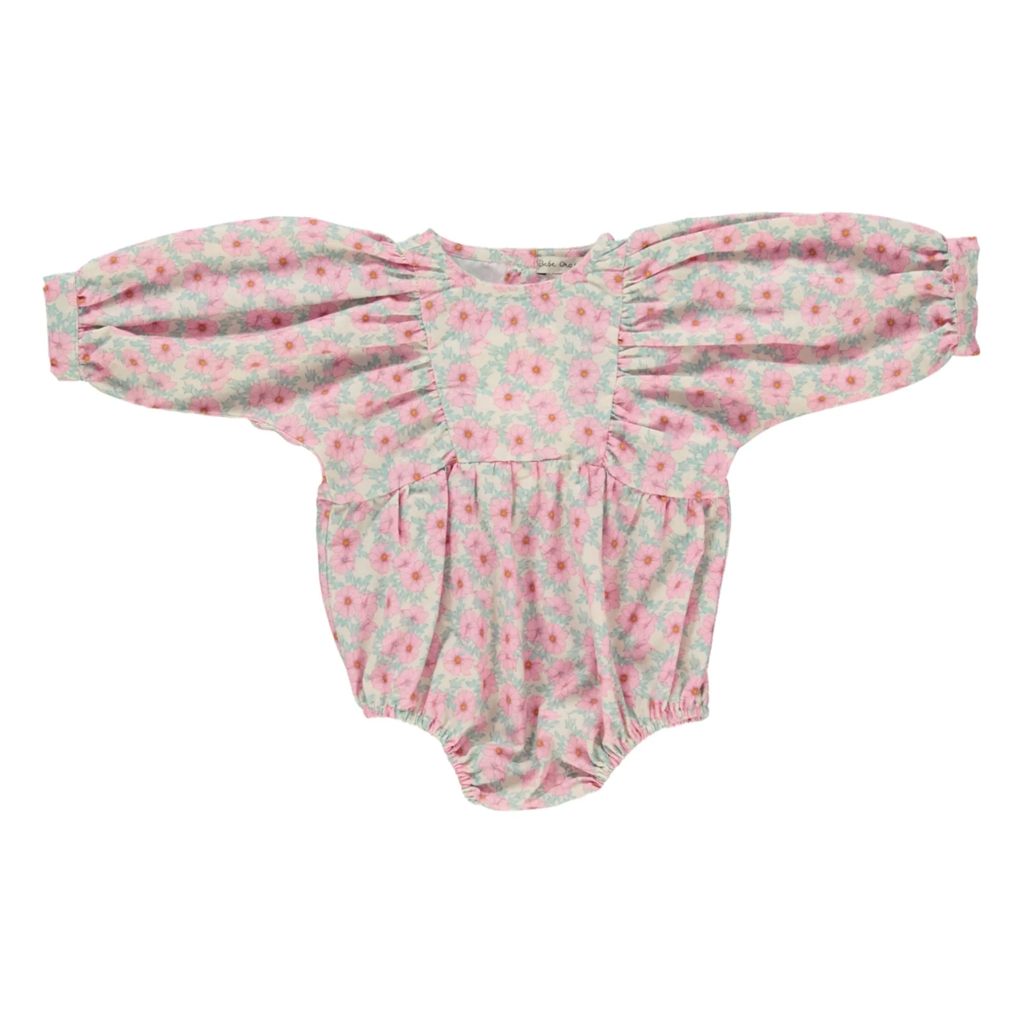 Bebe Organic Pink Lilian Romper