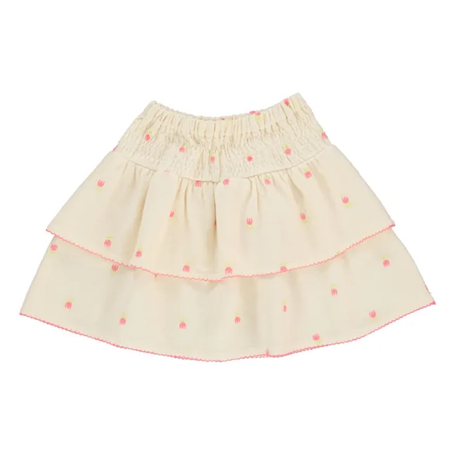 Falda tulipán Algodón orgánico | Beige