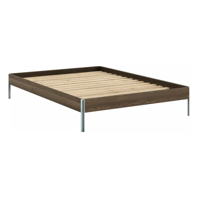 Lit en bois Core | Brun