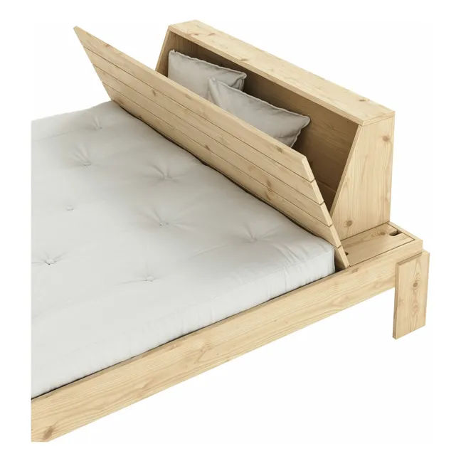 Cabecero de cama de madera Layers