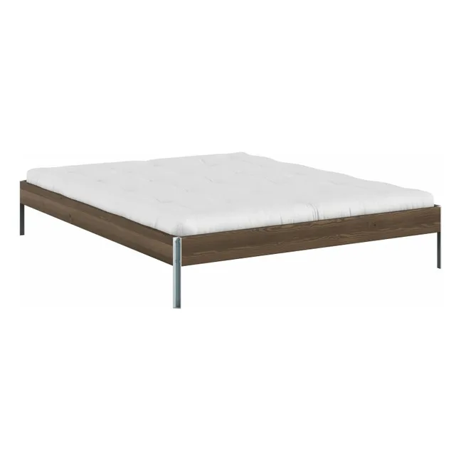 Cama de madera con núcleo | Marrón