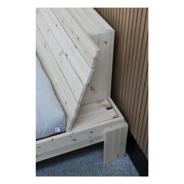 Cabecero de cama de madera Layers