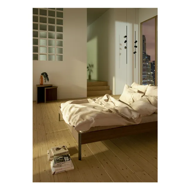 Cama de madera con núcleo | Marrón