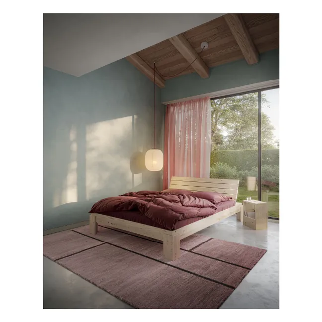 Cabecero de cama de madera Layers