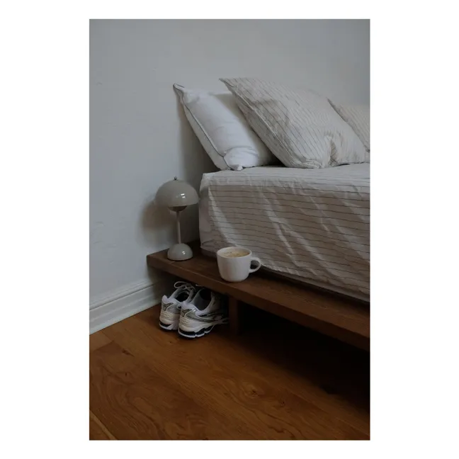 Lit en bois Japan | Brun