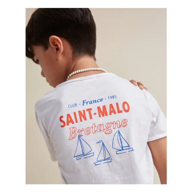 T-shirt Saint Malo Coton Bio | Blanc