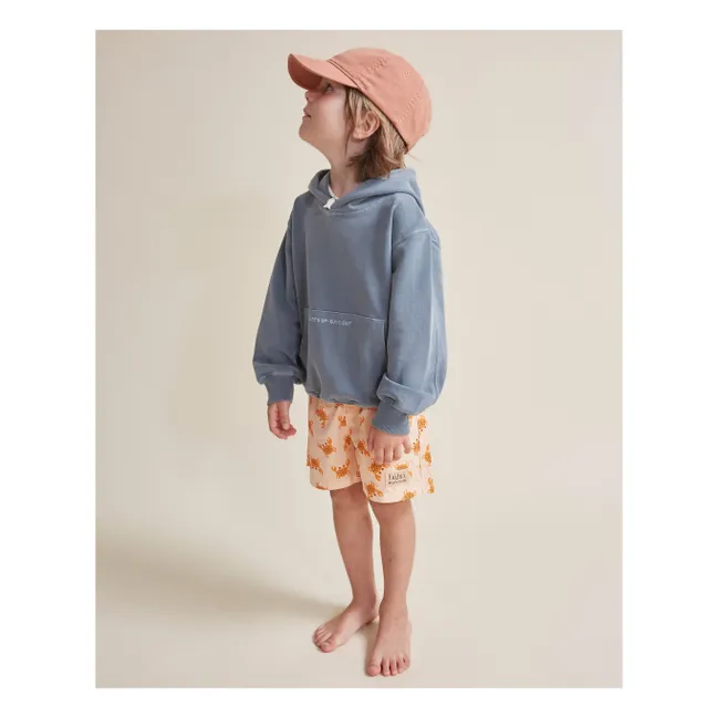 Short de Bain Crabs Coton Bio | Abricot