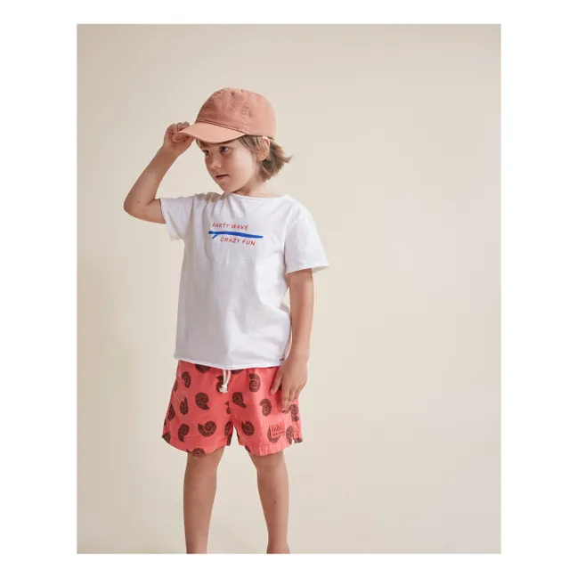Sea Coton Bio Swim Shorts | Coral