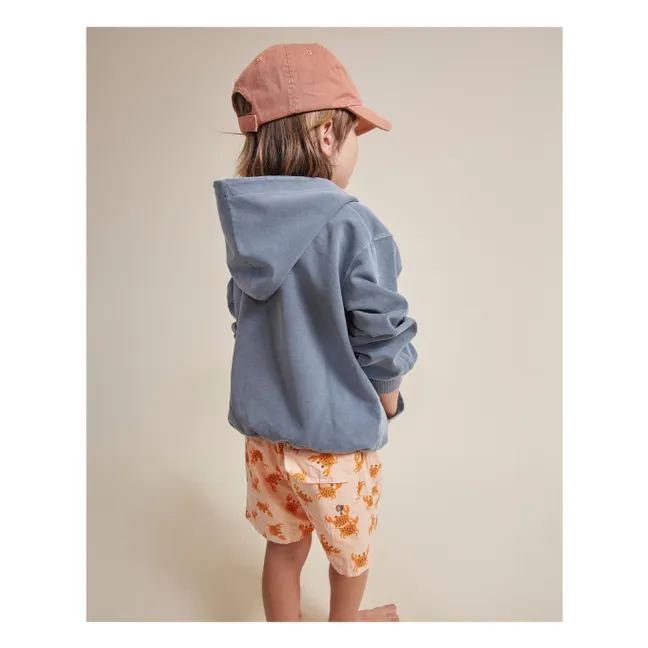 Short de Bain Crabs Coton Bio | Abricot
