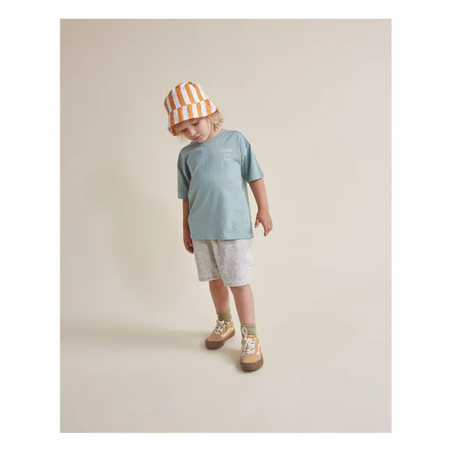 Bob Rayures Coton Bio | Abricot