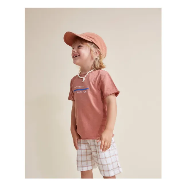 T-Shirt Crazy Fun Bio-Baumwolle | Altrosa