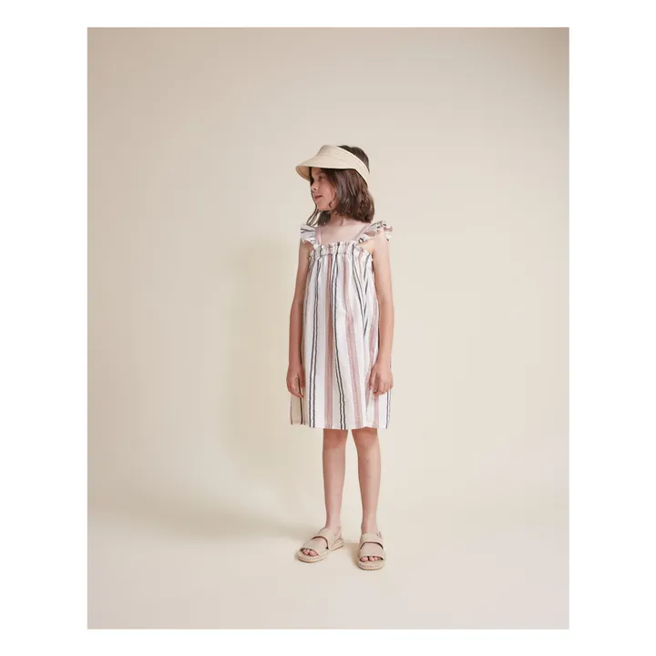 Kleid Etnic Streifen | Seidenfarben- Produktbild Nr. 1