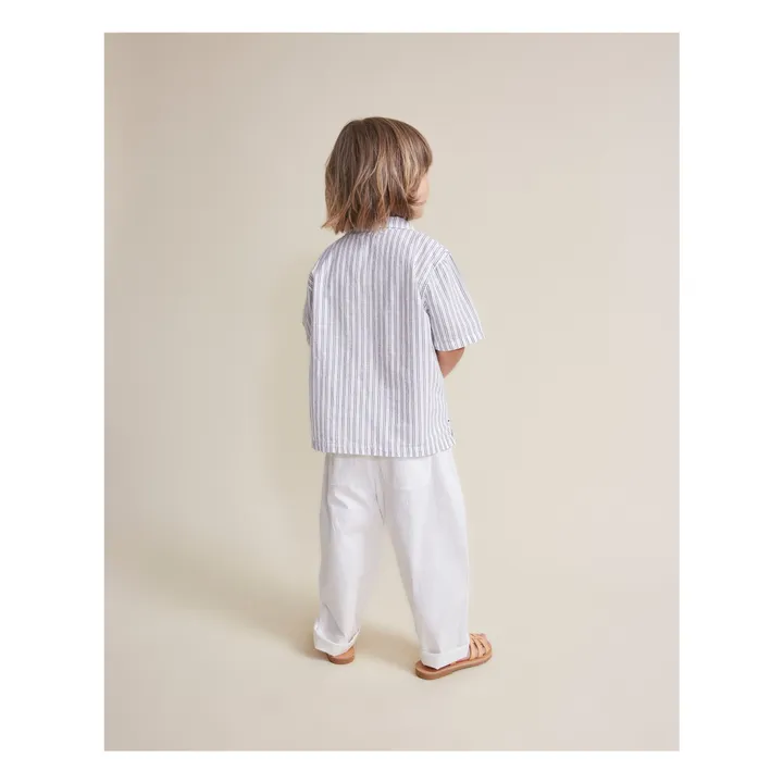 Chemise Rayures | Blanc- Image produit n°2