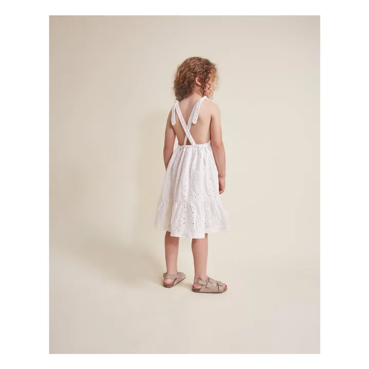 Kleid Stickerei | Elfenbeinfarben- Produktbild Nr. 2