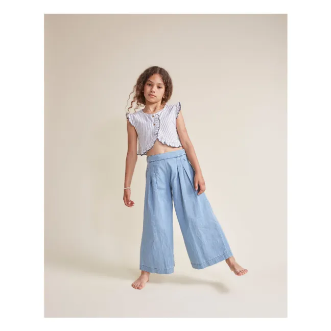 Pantaloni larghi in denim | Denim