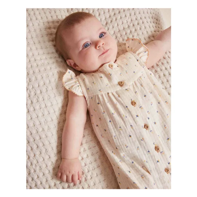 Bluse Petite Fleur | Seidenfarben