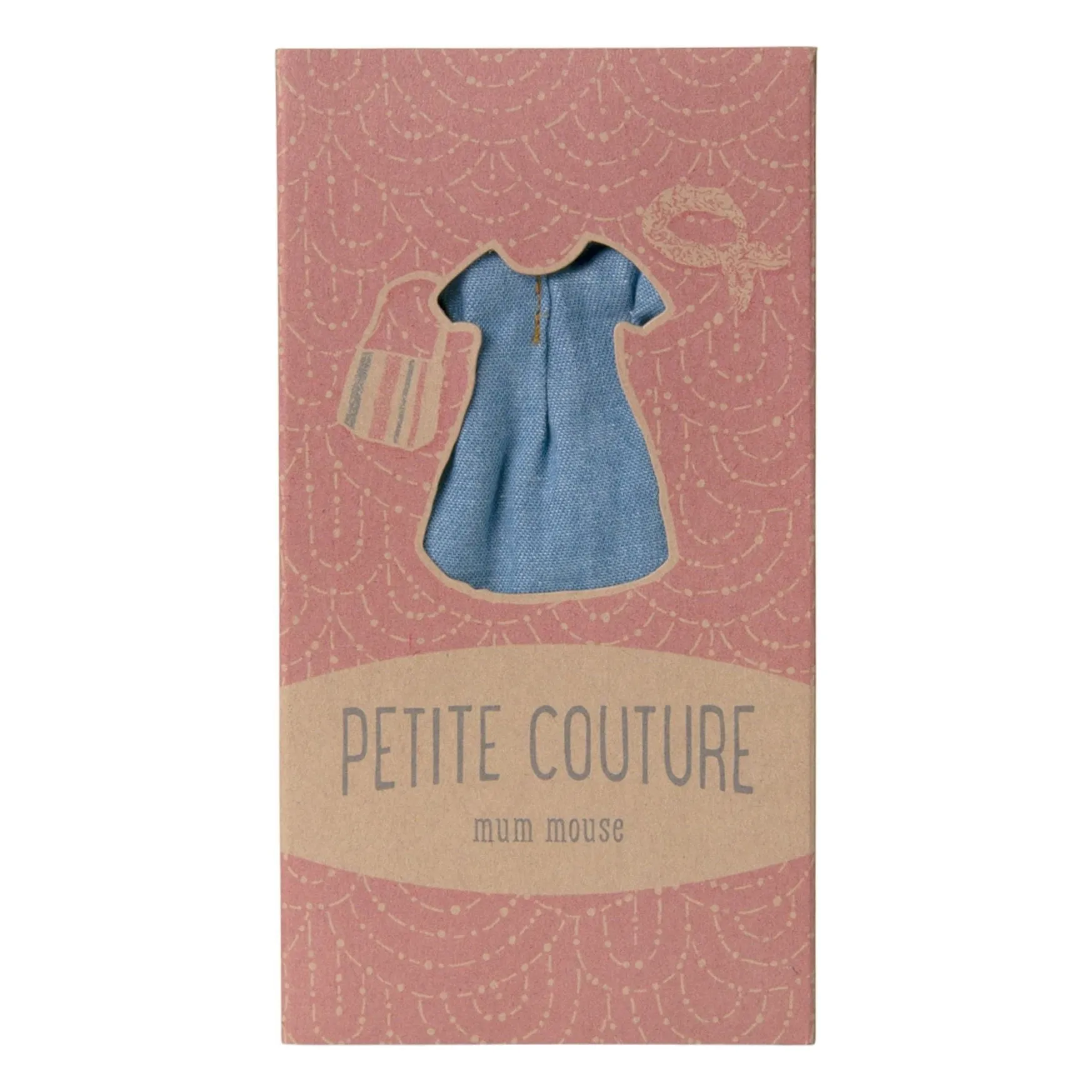 Robe denim et sac à main pour maman souris- Image produit n°2