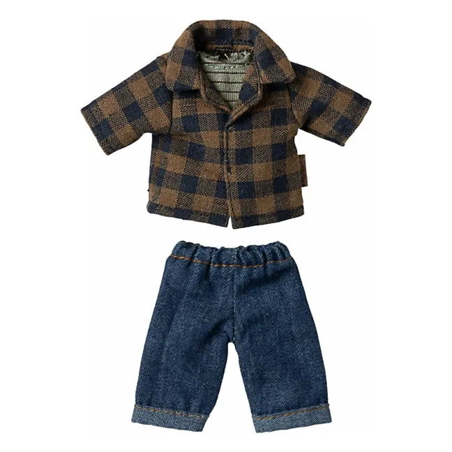 Daddy Mouse and his plaid shirt