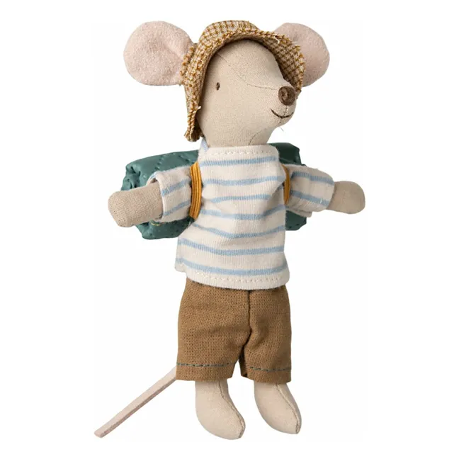 Grand frère souris en randonnée