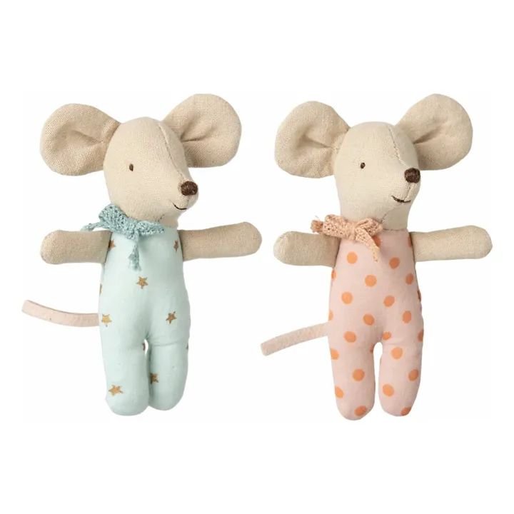 Bébés souris jumeaux dans leur boite- Image produit n°2